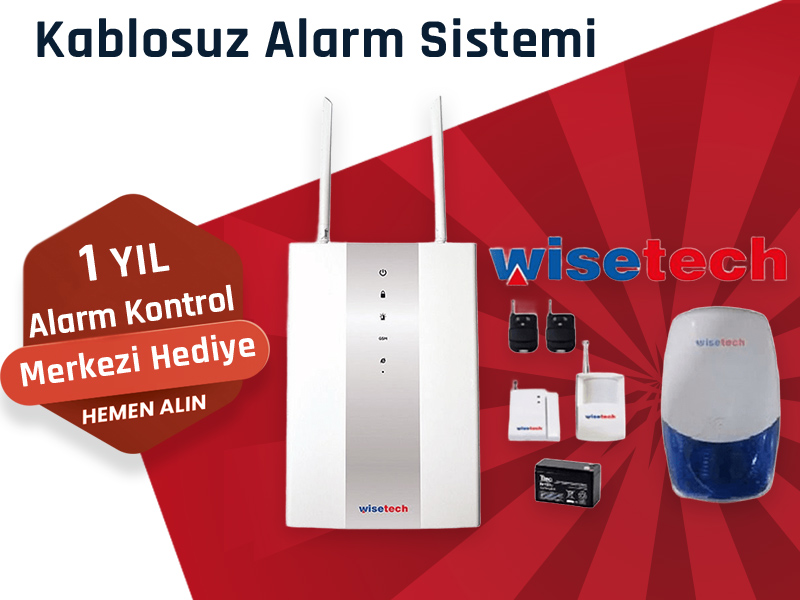 Wisetech Kablosuz Alarm Sistemi